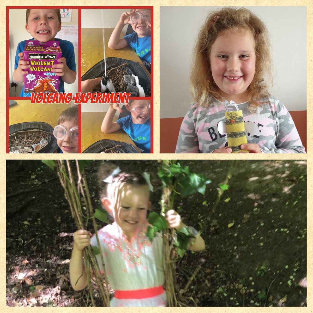 CarolineElsey's tweet photo. Look at some of the amazing fun learning from some of our Primary 1 &amp; 2 children - WOW! 🌟#learningden #funlearning #proudheadteacher @HawthorndenPrim https://t.co/fn0tdRxDgl