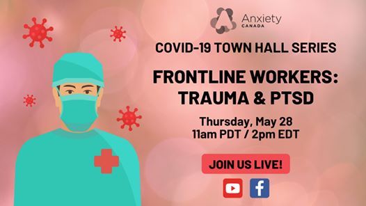 If you or someone you know is a frontline worker or first responder, join us this Thursday to learn how to manage trauma, grief, and loss. Have questions? Ask experts @CarmenMcLeanPhD and <a href="/DrKatyKamkar/">Dr. Katy Kamkar, PhD, CPsych</a> in the live chat this Thursday! buff.ly/3cX6FFs #trauma #mentalhealth