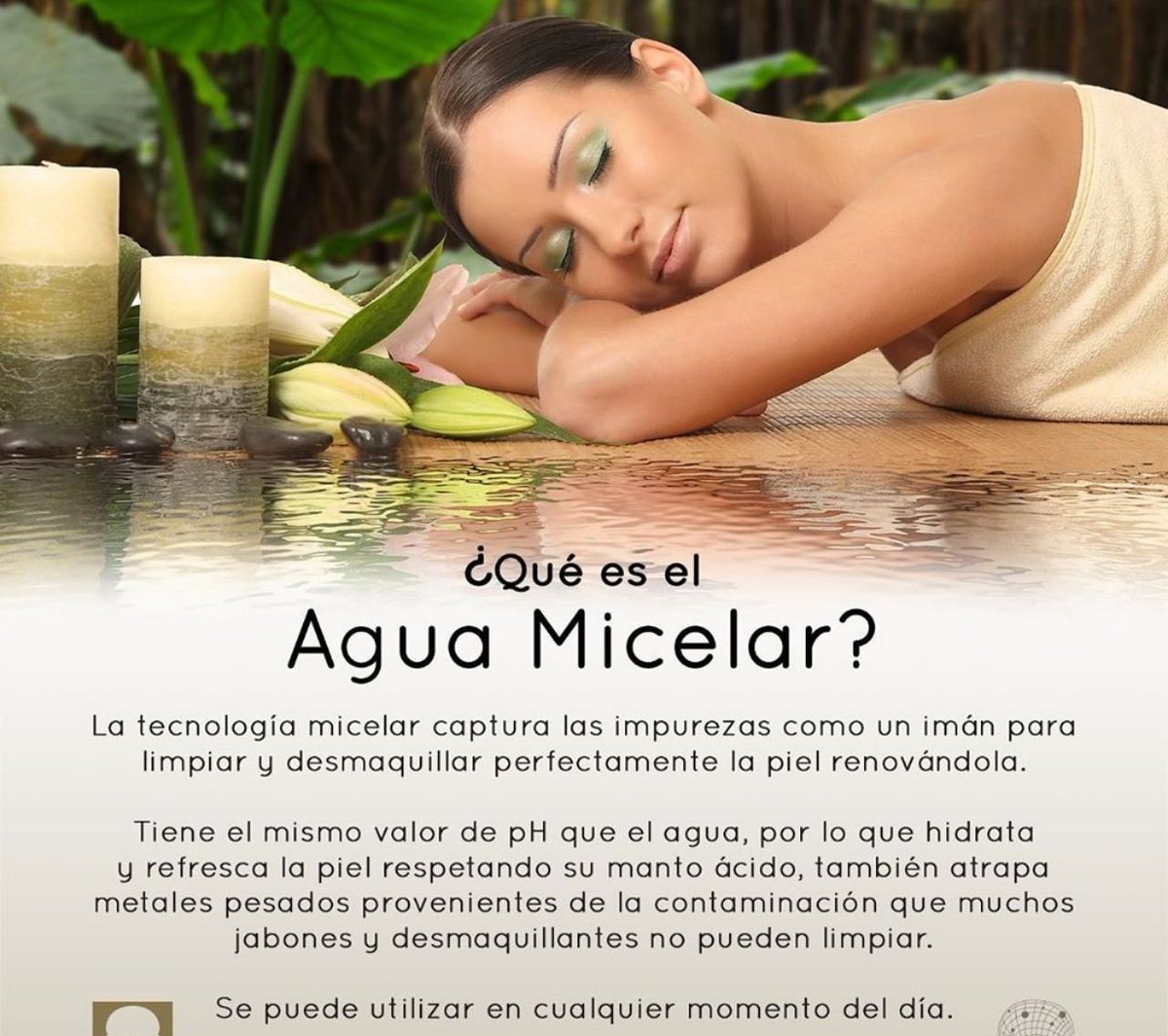 Beneficios del agua micelar
💧💧💧