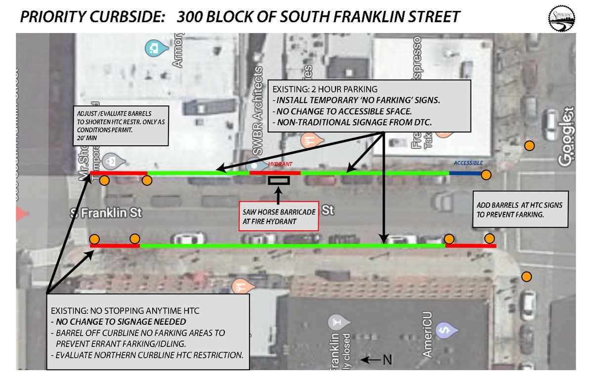MySouthSide's tweet photo. #Syracuse Mayor Ben Walsh announced a new pilot program to test curbside parking for “grab-n-go” service from restaurants and retail stores in the city. The pilot begins Wednesday, May 27, in Armory Square and Hanover Square. https://t.co/0sU6dwVddG