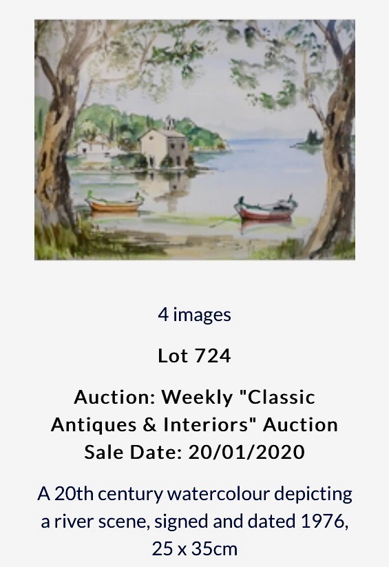 18. So here we are now in May ... the auction house has just re-opened in a limited way. They are in touch but not yet able to organise shipping .... so, for now, this is a lockdown tale to be continued ...  @Wilus1969
