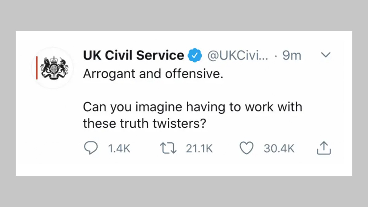 sqwarkr's tweet photo. A thread… 

This isn’t the first time a disgruntled worker has got their hands on the company's social media… https://t.co/D1SXm9o9NH