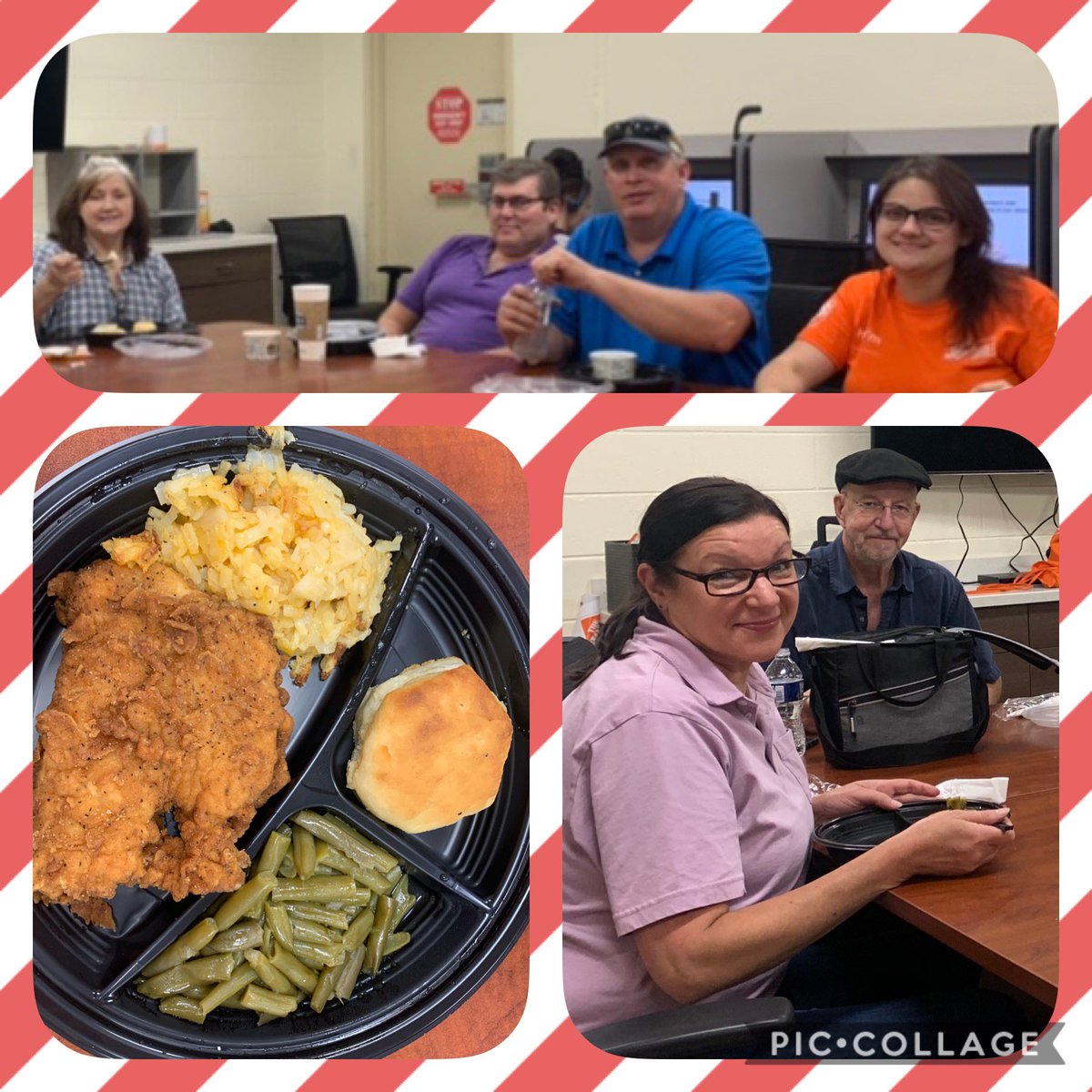 Memorial Day lunch from <a href="/CrackerBarrel/">Cracker Barrel</a>! Taking care of our associates at #thevue! <a href="/SheaKing75/">Shea King</a> <a href="/DEM120Anton/">Anton Pretorius</a> @njr2408 <a href="/THD_Melanie/">Melanie Cooper</a>