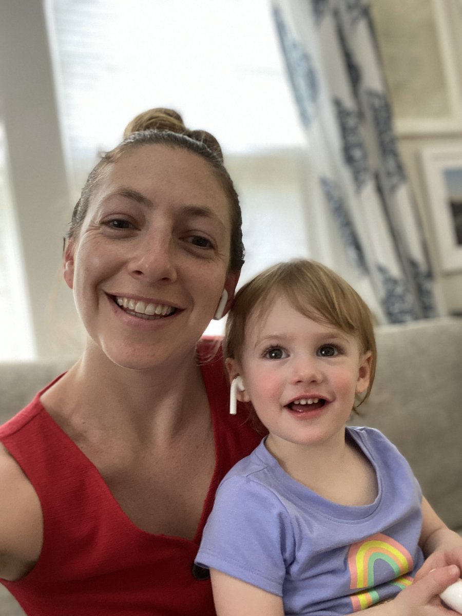 Rebecca_Correll's tweet photo. She was very interested in listening in to #ABAI2020 ! #futurebcba #teachemyoung #quarantineconference #toddlersoftwitter https://t.co/LGyjK6SySE