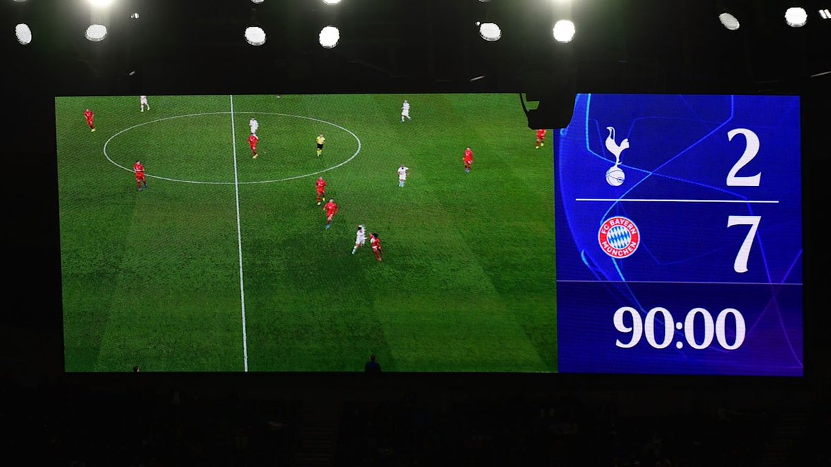 UCL STATS - EPL has conceded 44 goals whereas the Bundesliga 32- Bundesliga has won all 5 direct matches against EPL this season with a combined score of 17-3 - Only one EPL team is realistically still in the competition, there are 2 Bundesliga teams left