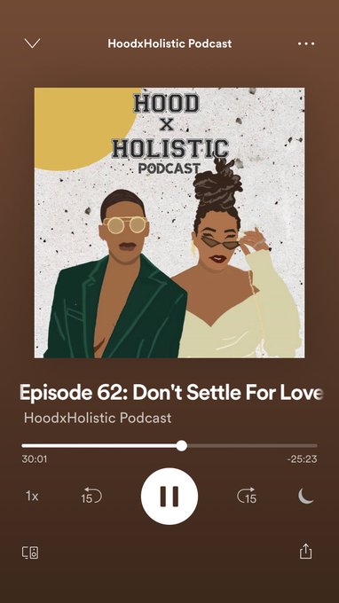 New episode of #Hoodxholistic . Most people in my generation and after are solely focused on dating to<a href="/tag/hoodxholistic"class="tags">#Hoodxholistic</a>