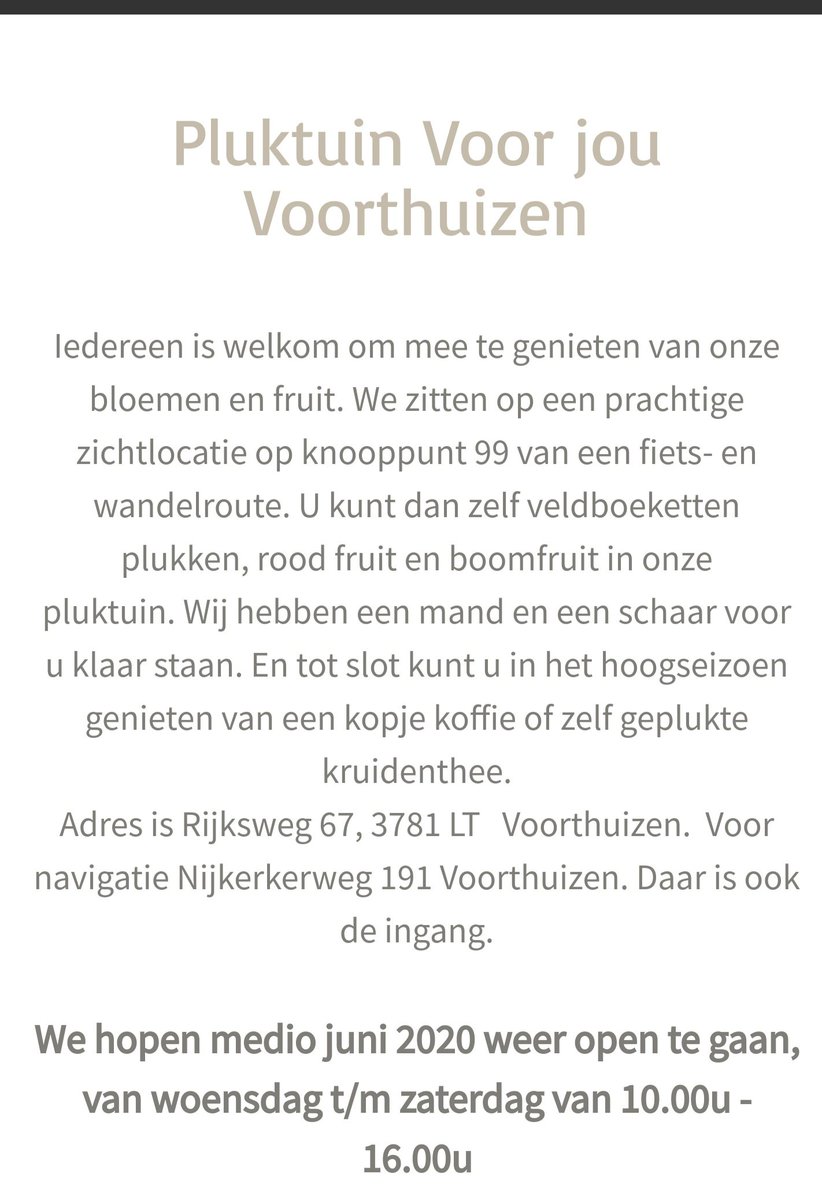 teamagronl's tweet photo. Wie kan de Pluktuin uit Voorthuizen helpen? #dtv https://t.co/J9eXgrPsay