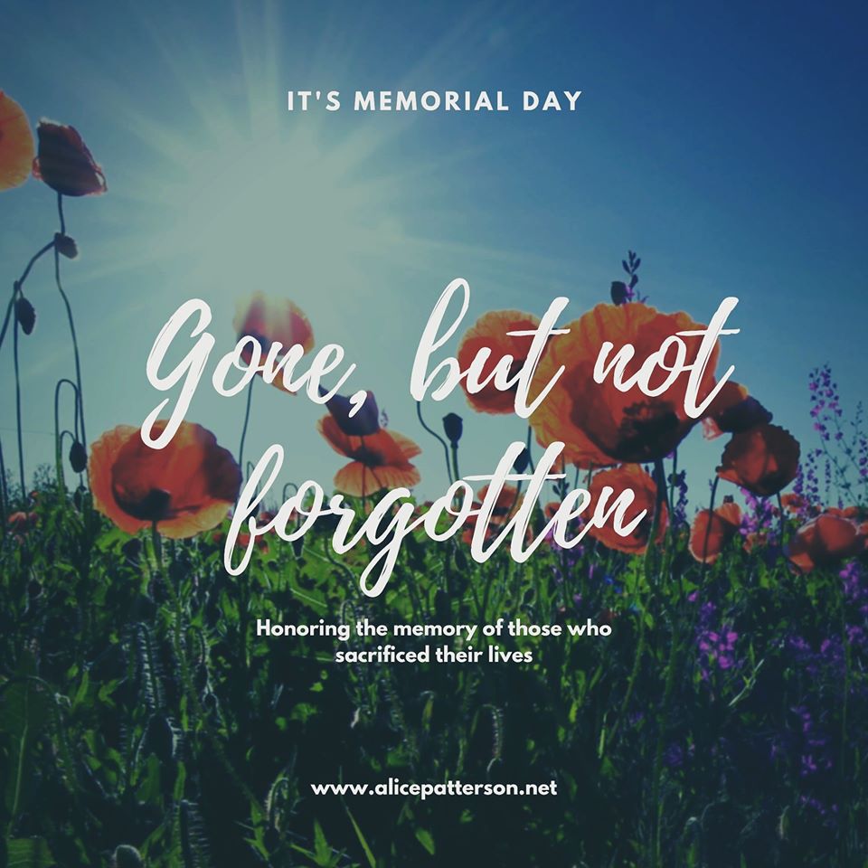 AliPatWriter's tweet image. Thank you to all who serve and sacrifice!
#memorialday #gratitude