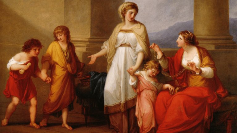  #DAESUNGAngelica Kauffmann’s “Cornelia, Mother of the Gracchi”- Family is everything. A story of a mother who raises her children on her own & shows them the value of family over riches. Despite the hard times with family, they’re still familyRead more: https://www.google.com/amp/s/www.dailyartmagazine.com/cornelia-mother-of-the-gracchi/amp/