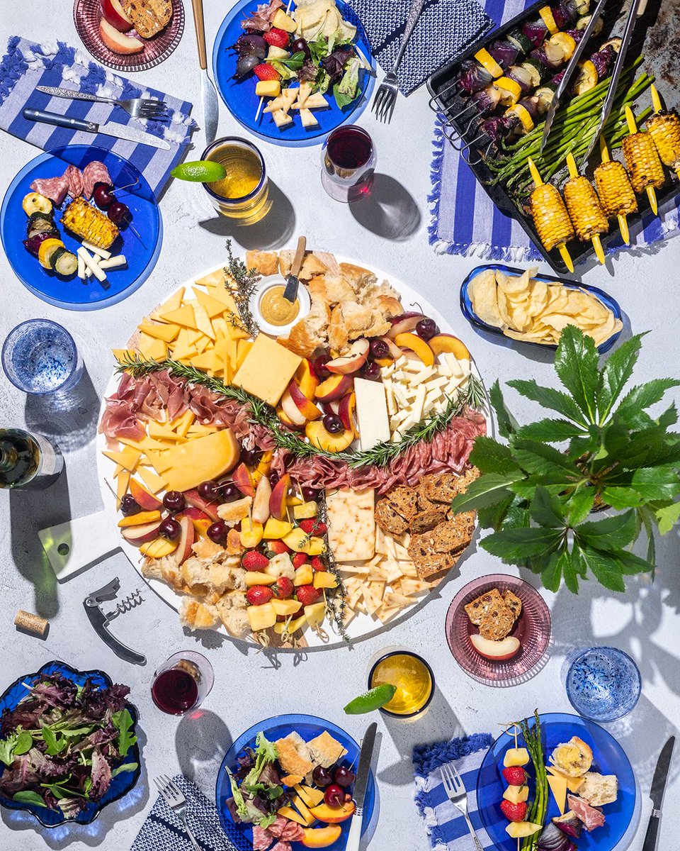 Grab your boards, grab your plates, and most importantly, grab your <a href="/WisconsinCheese/">Wisconsin Cheese</a>. 🧀 Smooth, spice and everything nice is the theme of this major spread. #MemorialDay2020 #WisconsinCheese #Cheeselandia