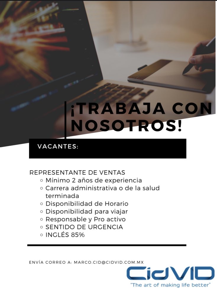 InvBiomedica's tweet photo. Se parte de nuestra familia! https://t.co/vse3hYQMtd