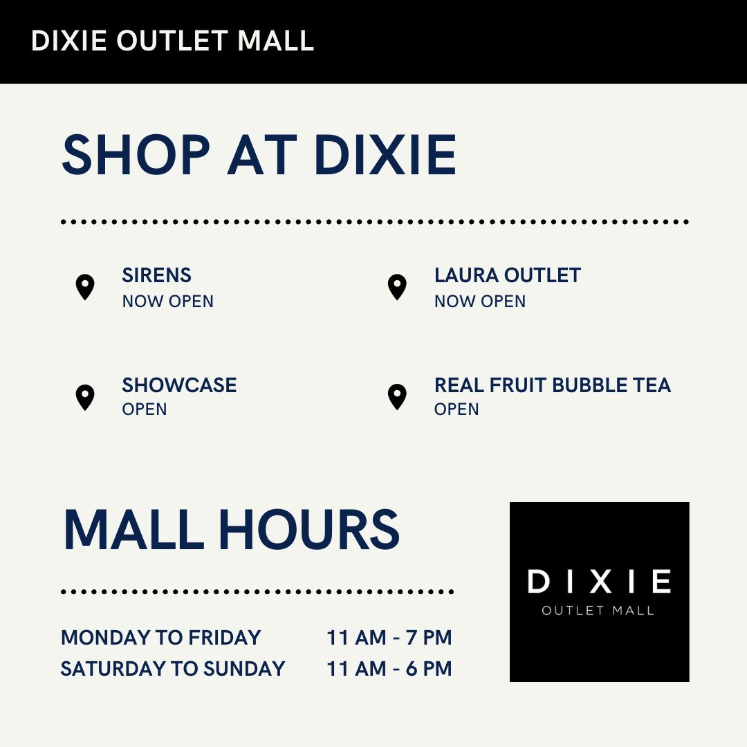 nike dixie outlet mall hours