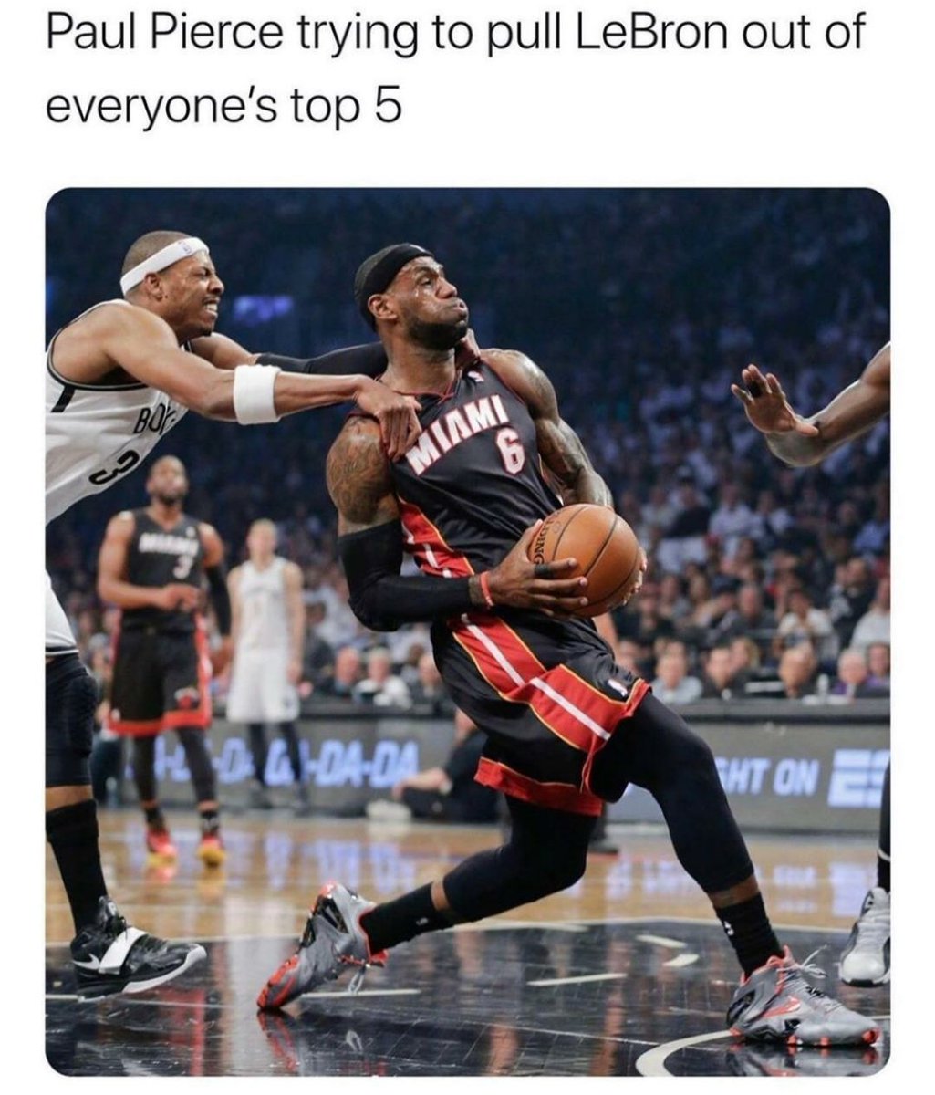 DjBreezy2Fly's tweet photo. Lets Leave It Here @paulpierce34.
@KingJames Is Wanted In Boston For The Death Of Jason Terry. #NBA #ESPN #Top5 #Trending #Viral #Sports #LeBronJames #PaulPierce #Hater 😂😂😂 Look At Your Face ⤵️ https://t.co/JuRAvGHtRU