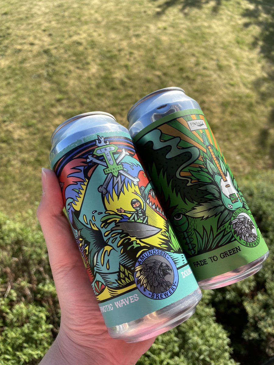 Bank holiday beers courtesy of <a href="/amundsenbrewery/">AMUNDSEN BREWERY</a> skål!!