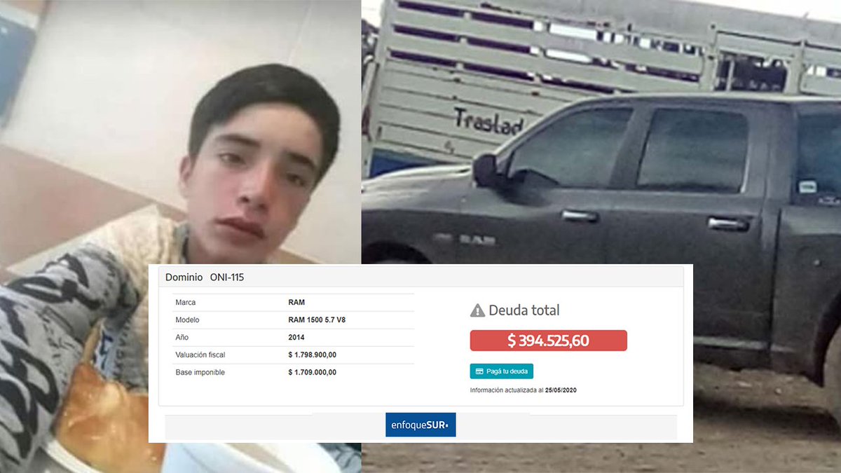 EnfoqueSUR's tweet photo. Un patrón de estancia mató a un joven de 16 años que estaba cazando para comer.

“Eso le pasa por venir a robarme” dijo Pablo Rodolfo Sánchez, que además de asesino resultó ser evasor de impuestos.

https://t.co/IVnsl2U3Sk https://t.co/QJ0h5y5tVM