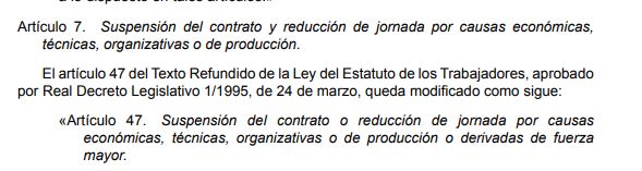 SergioA_Galan's tweet photo. Dice mucho @Yolanda_Diaz_ que la figura de los ERTE, tal y como se conocen ahora, deriva de la reforma (muy criticada también) del PSOE en 2010. Y bueno, sí, la figura se flexibilizó con esa reforma, pero la creación data de 1995. Se puede ver en el BOE.  https://t.co/d3VxQYbM7x https://t.co/RIMPHTqsKB