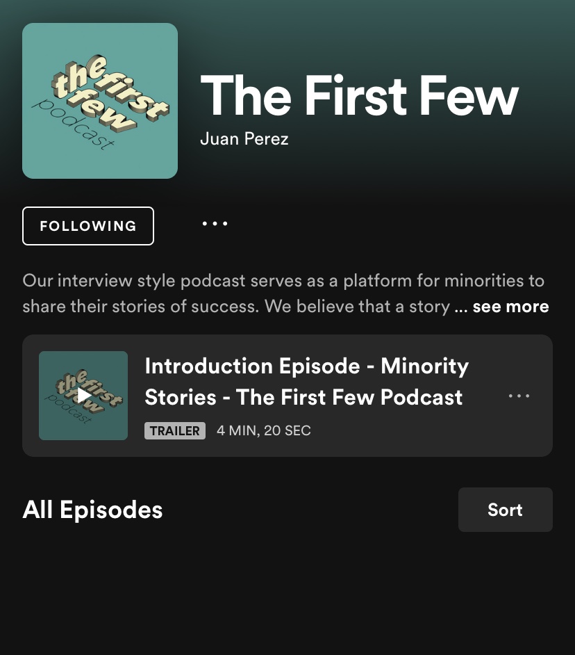 thefirstfewpodcast ⎜Advocate & Platform for BIPOC tweet media