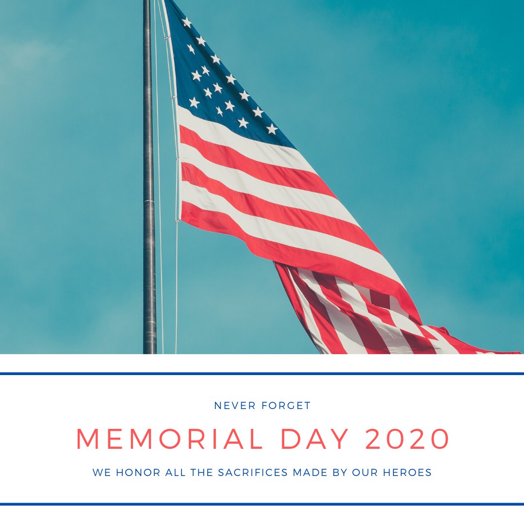 HeartSoul_Cater's tweet photo. Never forget and honor all the sacrifices made by our heroes!

#remember #USA #MemorialDay2020 https://t.co/Oe8QkQmGLG