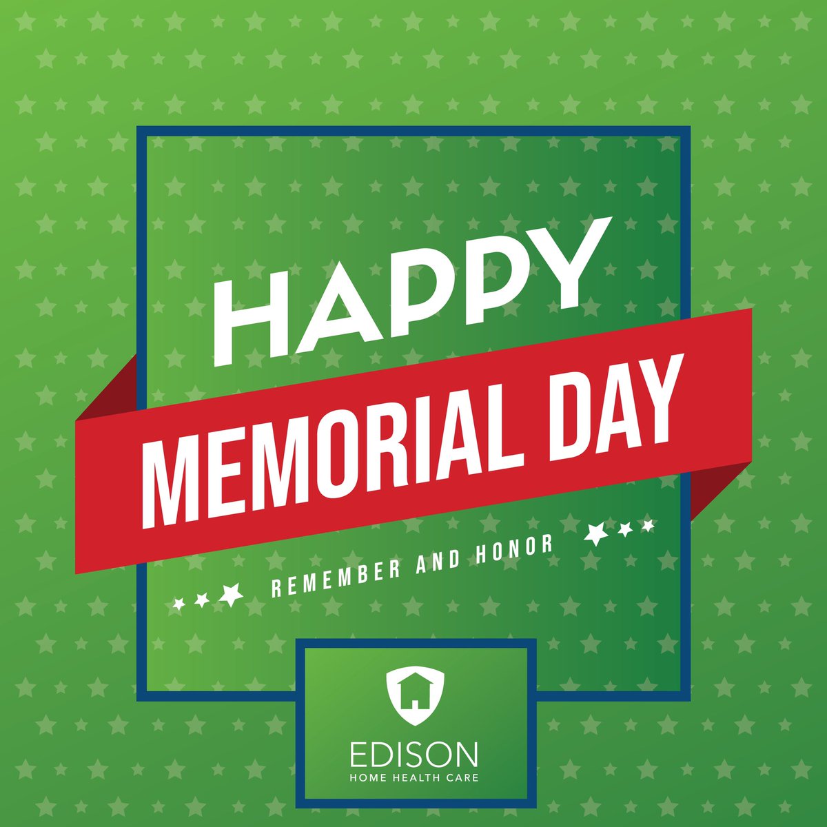 EdisonHomeCare's tweet photo. Happy Memorial Day #WeAreEdison
#EdisonHomeCare https://t.co/VY0QpdeSIu