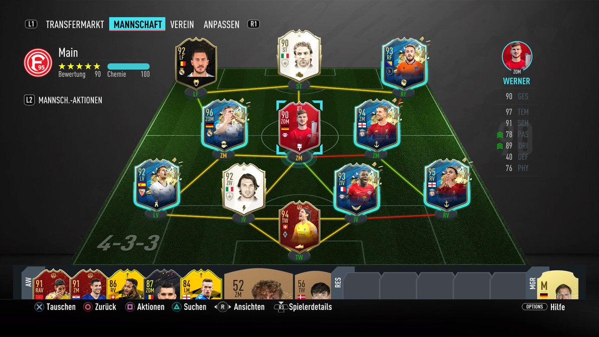 JanGerhardt2's tweet photo. #sheeshteam 350k Budget Kroos henderson und hazard als einziges trade in game 4 2 3 1 danke ps lösch dich fabio https://t.co/7lCNhZ71lo