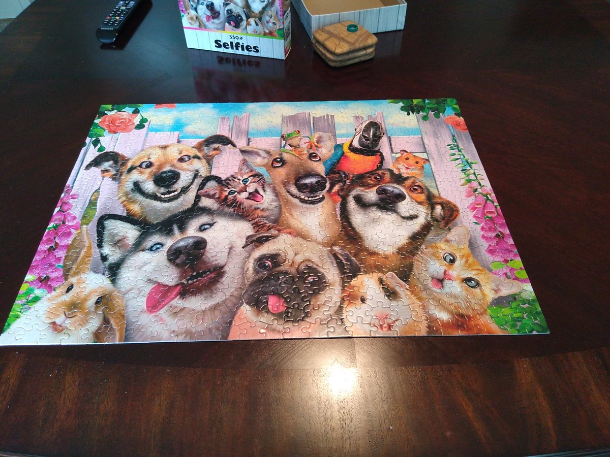 Another puzzle done!  #highcroftathome