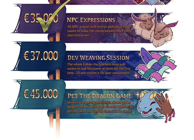 FollowFeathers's tweet photo. Weaving Tides has already reached over 200% of its initial funding goal on #Kickstarter!! 😱

We also smashed through our third stretch goal which means, time for some new stretch goal reveals!! 🎉✨
👉 https://t.co/RYGeCpIAFv

#gamedev #switch #steam #gaming #indiedev https://t.co/oW09mdYINt