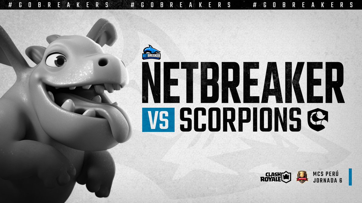 NetBreakersCR's tweet photo. #NetDay 🦈

¡Empezamos la semana!

Hoy jugamos por la sexta jornada de la @MasterCup_1 y nos medimos ante @ScorpionsGG.

⌚ | 20:00 🇵🇪

¡A seguir sumando!

#GoBreakers https://t.co/l6NYuMexI3