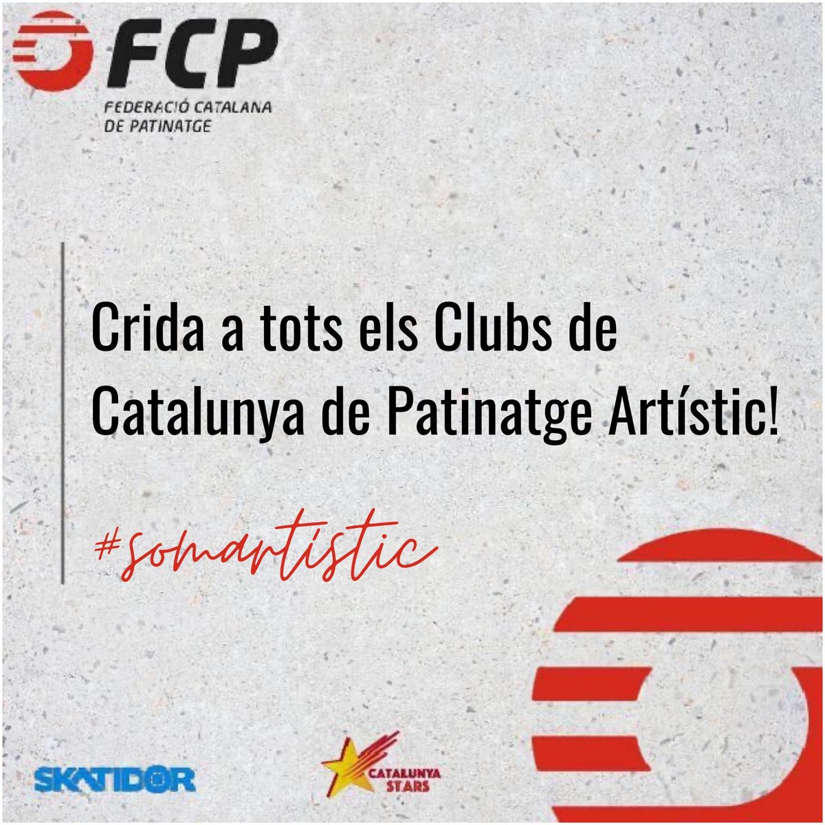 📣 Crida a tots els Clubs, Associacions o Entitats de Catalunya de Patinatge Artístic! 
.
Coneguem-nos tots! Envieu-nos per privat una foto, un vídeo o el Maillot del vostre Club perquè tothom us reconegui a les pistes. 
<a href="/casals_eduard/">Eduard Casals</a>