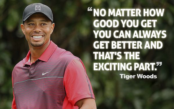 Southwestern_FB's tweet photo. WARRIOR WISDOM: In Honor of #TheMatchII winners @TigerWoods &amp; #PeytonManning. 

No matter how good you think you are, improvement can always be made. #BeALeader https://t.co/mkr1OyxRF4