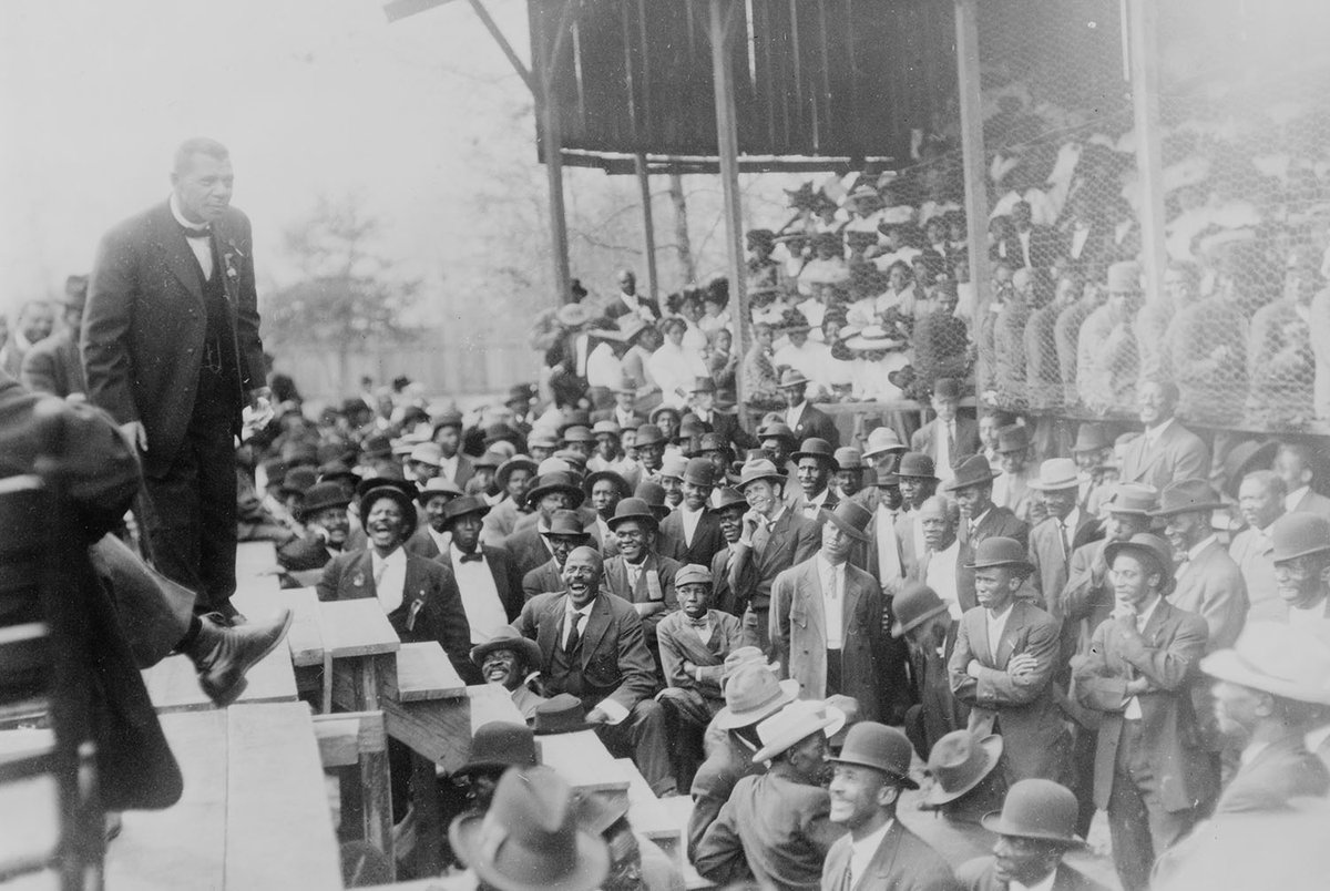 11. To keep the school going, Booker T. Washington traveled and spoke all across the country to raise money.