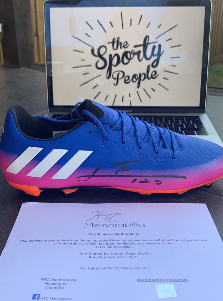 Signed Lionel Messi Football Boot -Champions League Winner | lupon.gov.ph