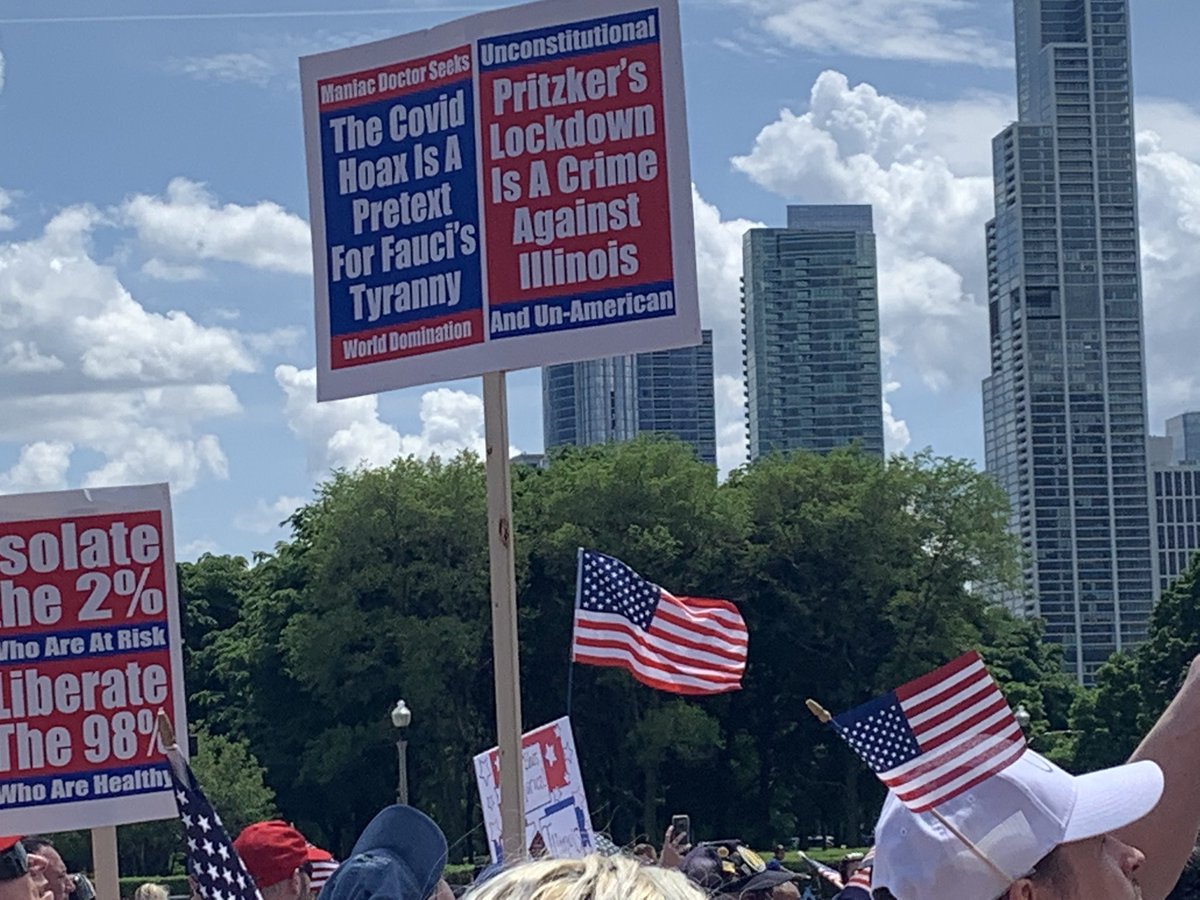 Some of the signs and banners