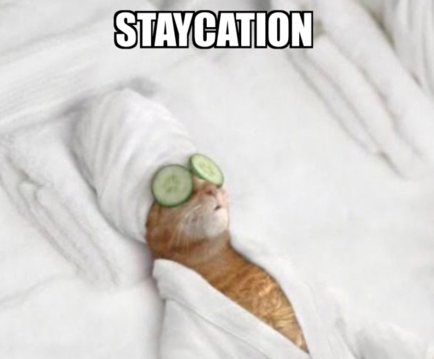 We're all on a sort of imposed "staycation" at the moment, (though many of us are still working). See if you can take a day or two to decompress, enjoy the sunshine, get out of your normal routine.
#LifeEdits #staycation