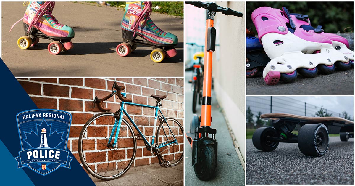 If you’re rolling on wheels, you must always wear a certified helmet. Failure to do so could mean a $151.25 fine or serious injury. Protect yourself &amp; remember to put on your #helmet when biking, scooting, rolling or skating: bit.ly/helmet_hrp  🚲🛴🛹🛼