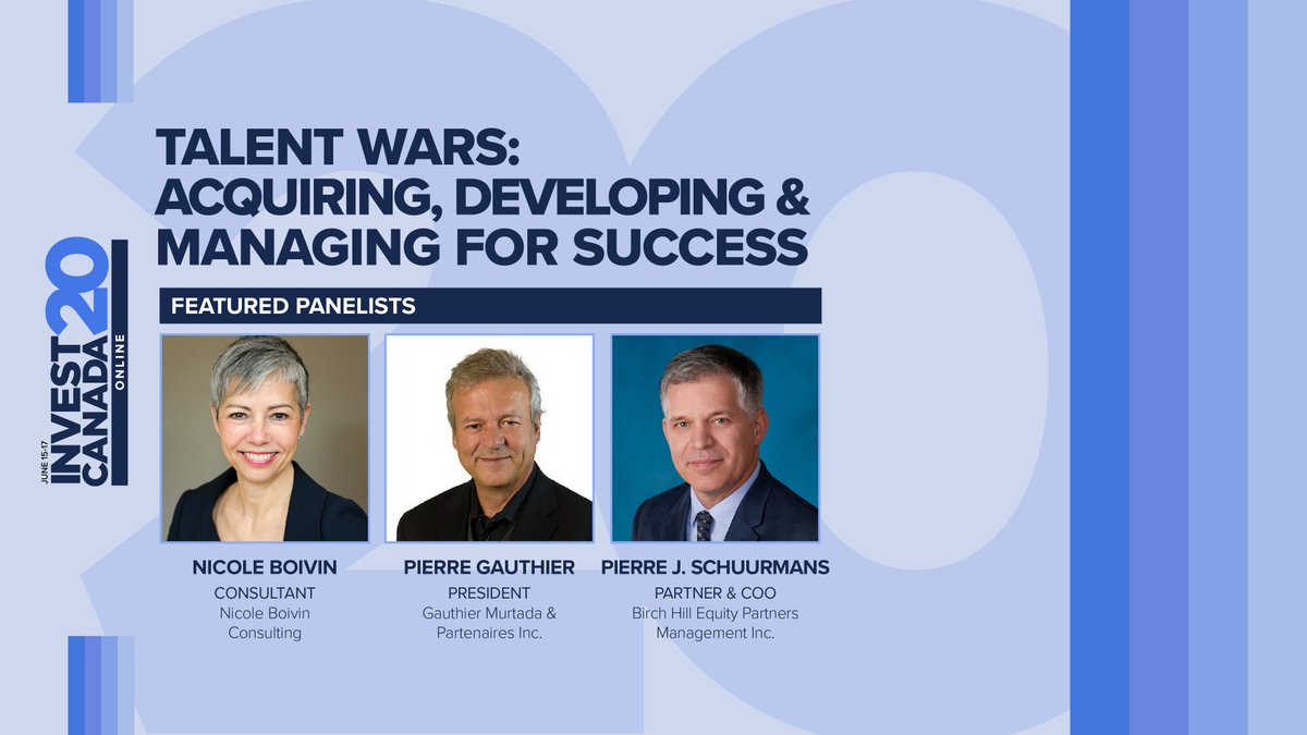 #ICYMI: Last week, we announced 4 panel discussions taking place at #IC20 ONLINE! We can’t wait to reveal more about who’s joining us - stay tuned!

Get your tickets to #IC20 today: conference.cvca.ca