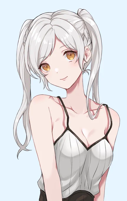 風花多めで最近描けてないルフ子リンちゃん.. 