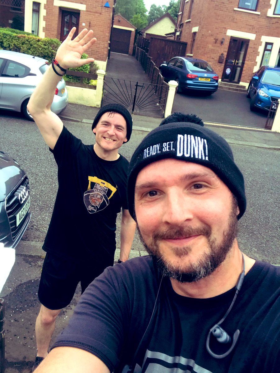 marcmulholland's tweet photo. Day 25 โ
2 more PBs fastest mile & 5k for my #5kEveryDayInMay raising funds for @StGerardsSchool in the name of my mother-in-law Sheila #MND ๐! One of my best mates Titch paces me around! I tried my best to keep up & ended with 2 PBs ! 6 days to go ๐๐ป๐https://t.co/PYsZ6BKDPZ https://t.co/4nn2dzcv6Z