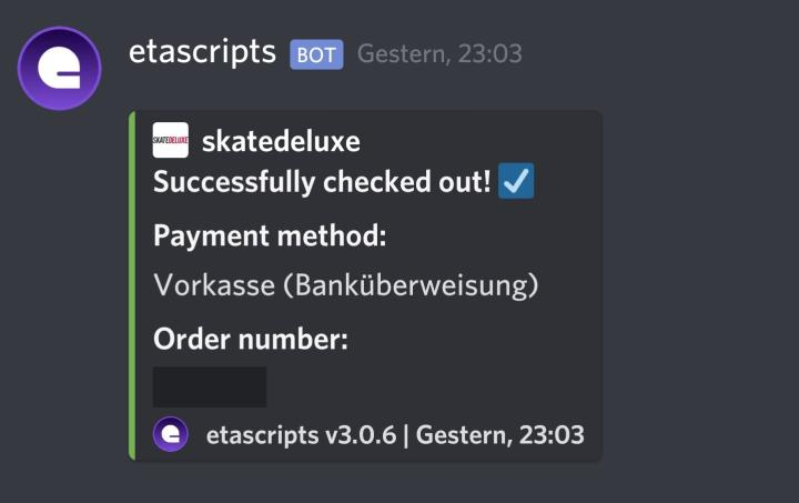 etasuccess's tweet image. Success by Reayy in etascripts.