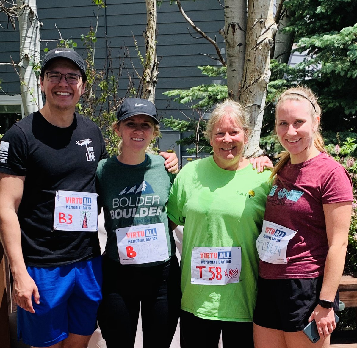 KathyTarullo's tweet photo. Just finished the at home Bolder Boulder #VirtuALL10k https://t.co/J5UrOoTYLe