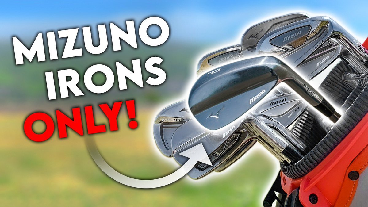 Can I break par with 10 YEARS OF MIZUNO IRONS! youtu.be/DlBRY2IR7Zo