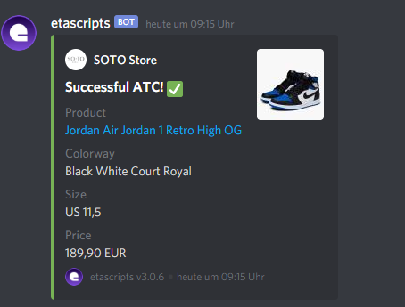 etasuccess's tweet image. Success by Schubidu in etascripts.