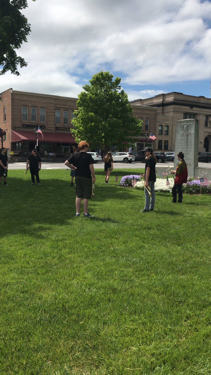 NMHS Trumpet section getting ready for #cbstaps  #skowave <a href="/NMHS_CT/">New Milford High, CT</a> <a href="/nmhsbpo/">NMHS BPO</a>