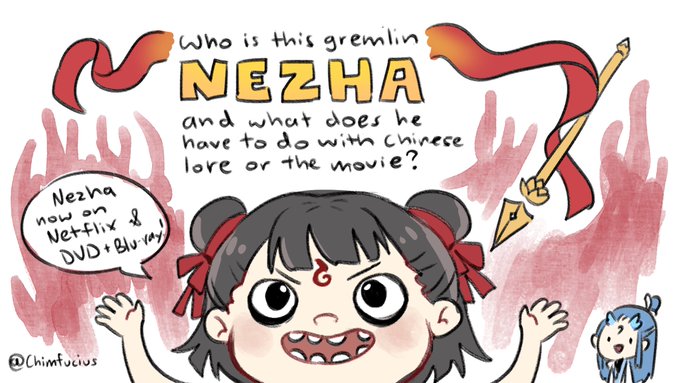 Nezha is finally out on both Netflix and DVD, so I put together a new guide to encourage people to check it out! ?? Details about the original lore and how it relates to the movie (and the rise of the ship) will be in the thread! ?❄️ #哪吒之魔童降世 #Nezha 