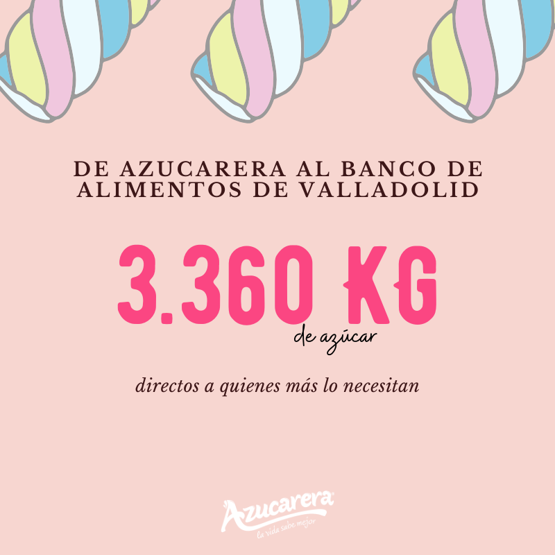 AzucareraES's tweet photo. Gracias, @FBAValladolid, por vuestra labor 🔝🙌👏
Es un placer contribuir 💖
#JuntosSomosMásFuertes
#OrgulloAzucarero #JuntosSaldremosAdelante #EsteVirusLoParamosUnidos https://t.co/XjiDI28vmF