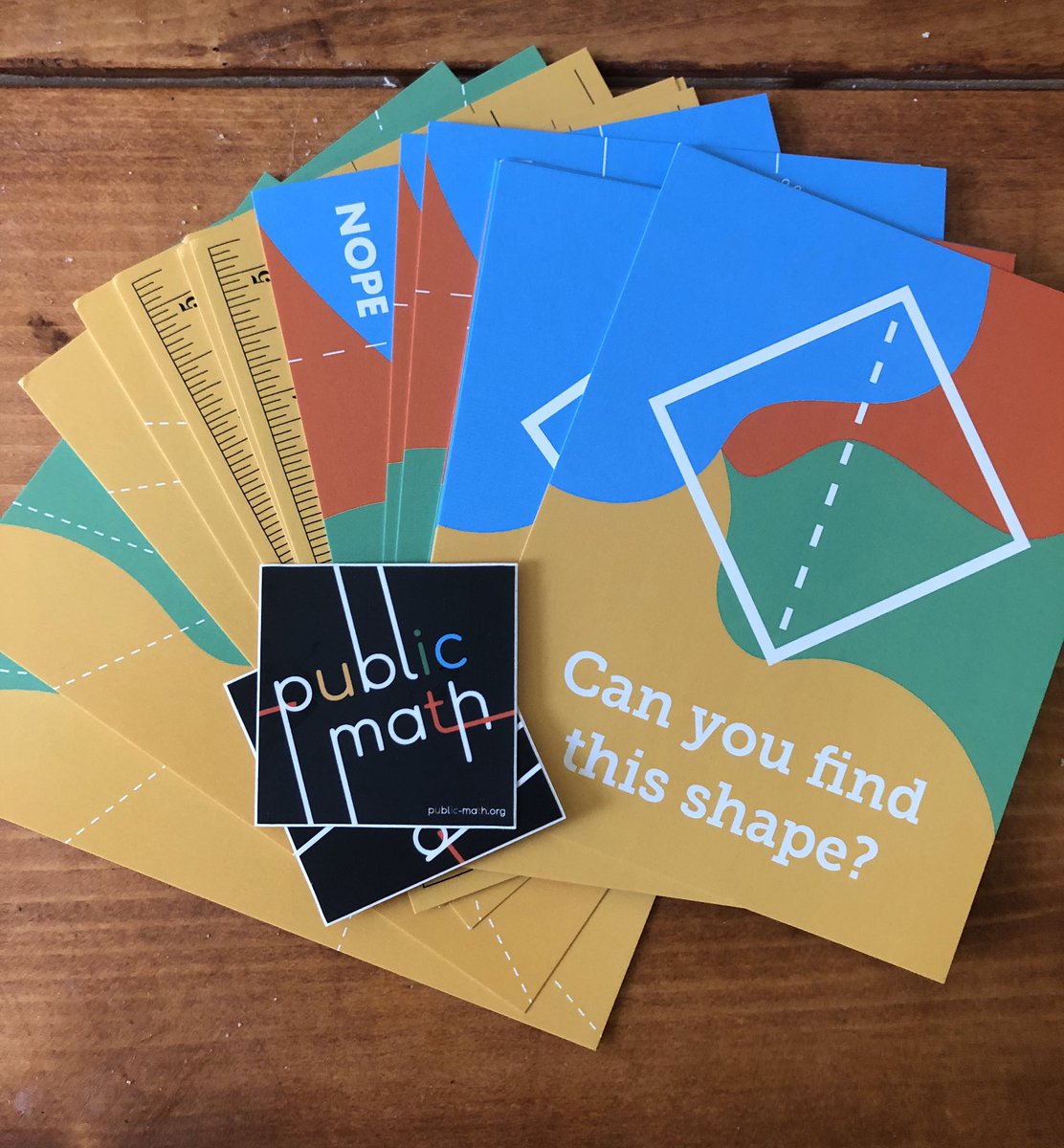 Yayay my <a href="/Public_Math/">Public Math</a> postcard pack arrived!!