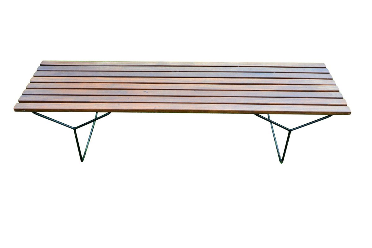 RetroVintageInt's tweet photo. New in.  A Bench Designed By Harry Bertoia For Knoll International. 

See https://t.co/Y3ho0U75Cr for details or DM us. 

#harrybertoia #knoll #bench. https://t.co/zv83VUsmcU