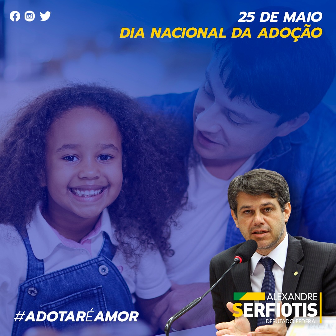 Quando estive a frente da Comissão de Seguridade Social e Família da Câmara dos Deputados a adoção esteve presente em nossos debates, por isso, hoje parabenizo todas as famílias que abrem seu coração para vivenciar esse amor que nasce na convivência. #AdotarÉAmor
