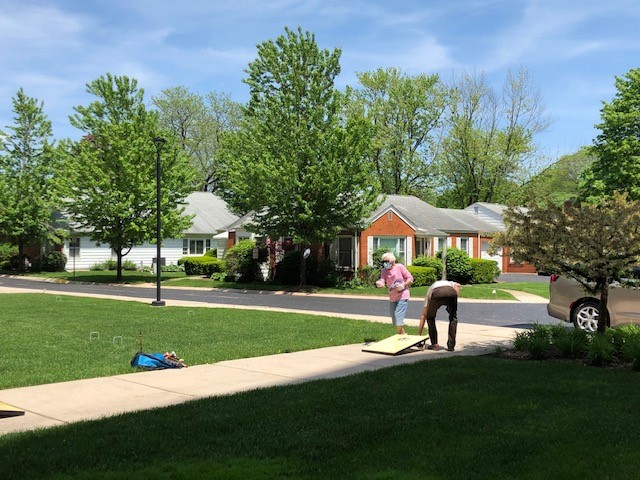 PlymouthPlace's tweet photo. The unofficial launch of summer was in full-force at Plymouth Place! Residents enjoyed the sounds of Frank Rossi, games of cornhole, refreshments, and great company! Lookin' forward to the summer of 2020! 🌞🎵🍉🌼👓⚾👒🌽🐜🎉⛳🐞🌭

#Food  #Friends  #Sunshine  #Music  #Games https://t.co/Gok1H09yT8