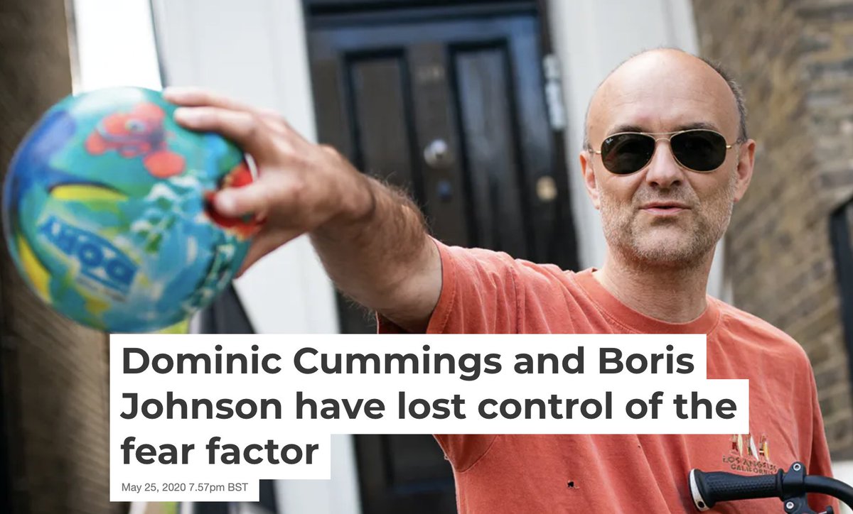 Dan Degerman (@ddegerman) on Twitter photo Through their bewildering actions, Cummings and Johnson have lost control of the COVID-19 fear factor, I argue with <a href="/PoliticalSpike/">Matthew Flinders</a> and Matthew Johnson in this article theconversation.com/dominic-cummin… Through their bewildering actions, Cummings and Johnson have lost control of the COVID-19 fear factor, I argue with <a href="/PoliticalSpike/">Matthew Flinders</a> and Matthew Johnson in this article theconversation.com/dominic-cummin…