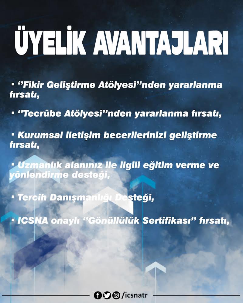 icsnatr's tweet photo. 1) Sivil Toplum Kuruluşumuzun çalışmalarında aktif katılım sağlayacak ailemizin yeni üyelerini bekliyoruz 🧿
https://t.co/3UWIHTaQyt
#ICSNA #ICSNA61 #STK #STK61 #Trabzon #Trabzon #Gönüllülük https://t.co/DvNohmppOe